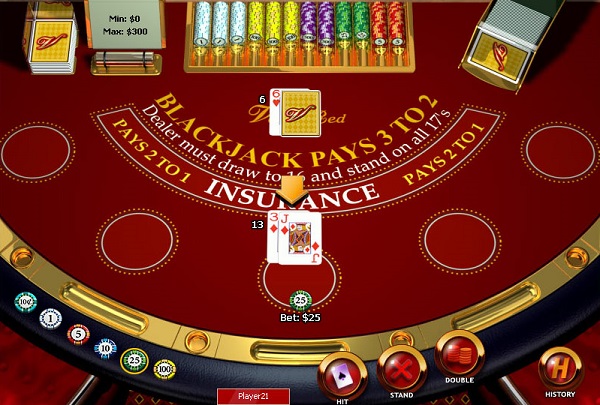 Vegas Red BlackJack