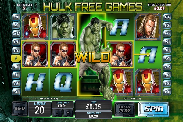 Omni Casino Hulk slot
